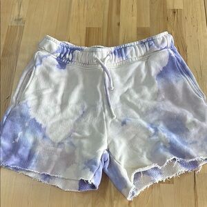 Terry tie dye Cotton Citizen shorts